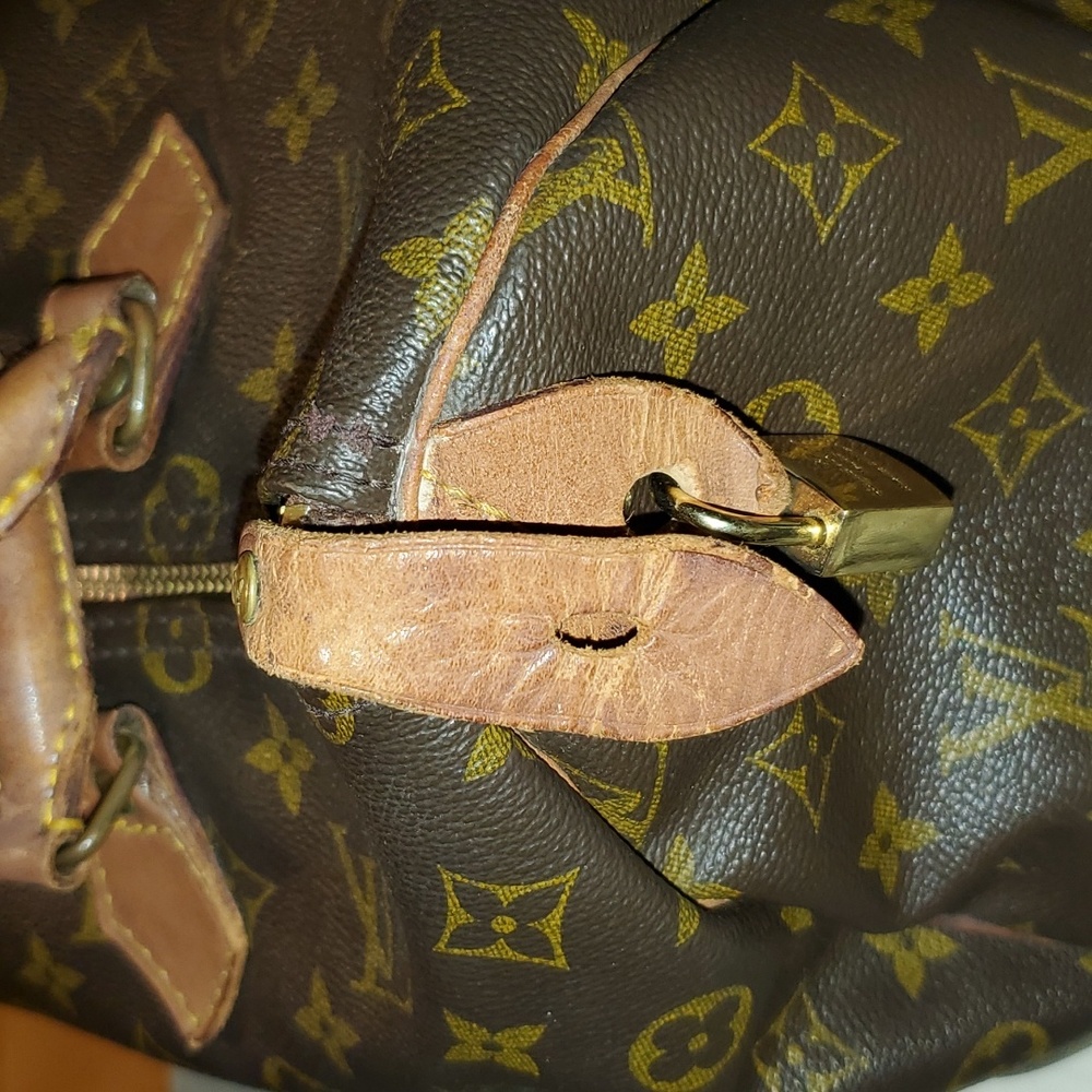 Authentic Vintage Louis Vuitton Monogram Speedy 30 GUC - Picture 6 of 10